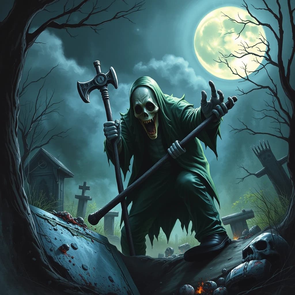 Geist from grave/digger